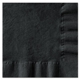 Hoffmaster® Beverage Napkins, 1-Ply, 10 X 10, Black, 1000/carton 020212