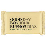 Good Day™ Amenity Bar Soap, Pleasant Scent, # 1 1/2, 500/Carton 390150