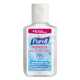 PURELL® SANITIZER,ADVHND GEL,FLIP 9605-24