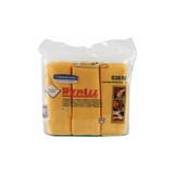 WypAll® Microfiber Cloths, Reusable, 15.75 x 15.75, Yellow, 24/Carton KCC 83610
