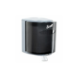 Scott® Roll Center Pull Towel Dispenser, 10.3 x 9.3 x 11.9, Smoke/Gray 09989