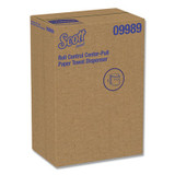 Scott® Roll Center Pull Towel Dispenser, 10.3 x 9.3 x 11.9, Smoke-Gray 09989 USS-KCC09989