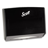 Scott® Scottfold Folded Towel Dispenser, 10.75 X 4.75 X 9, Black 09215 USS-KCC09215