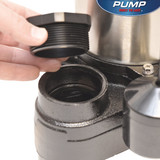 Superior Pump 3/4 HP Stainless Steel/Cast Iron Submersible Sump Pump with Vertical Float Switch