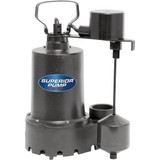 Superior Pump 1/2hp Cast Iron Sump Vfs 92541