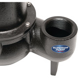 Superior Pump 1-2 H.P. Cast Iron Submersible Sewage Ejector Pump 93501 407457
