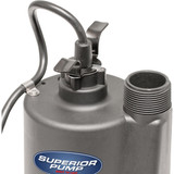 Superior Pump 1-4 HP 1800 GPH Thermoplastic Submersible Utility Pump 91250 424955