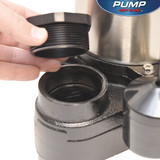 Superior Pump 1/2 HP Stainless Steel/Cast Iron Submersible Sump Pump with Vertical Float Switch