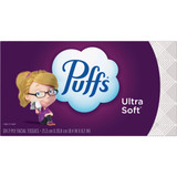 Puffs Ultra Soft Non-Lotion Facial Tissues (124 Count) 3700035669 Pack of 24