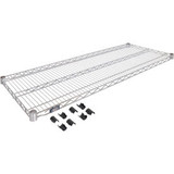 Nexel S3048S Stainless Steel Wire Shelf 48""W x 30""D