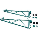 Nexel Poly-Green Adjustable Single Shelf Post Bracket 18""D