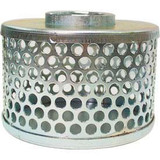 2"" FNPT Plated Steel Round Hole Strainer