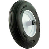 Marathon 00001 4.80/4.00-8 Flat Free Wheelbarrow Tire Ribbed Tread - 6"" Centere