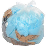 Global Industrial Medium Duty Clear Trash Bags - 7 to 10 Gal 0.6 Mil 500 Bags/Ca