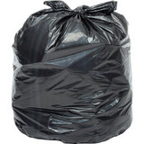 Global Industrial Light Duty Black Trash Bags - 40-45 Gal 0.39 Mil 250 Bags/Case