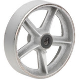 Global Industrial 8"" x 2"" Semi-Steel Wheel - Axle Size 3/4""