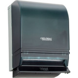 Global Industrial Push Bar Paper Towel Roll Dispenser Smoke Gray/Beige
