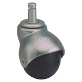Global Industrial Ball Series Chair Caster with Plastic Wheel - Stem Type C