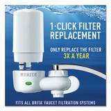 Brita® On Tap Faucet Water Filter System, White 42201 USS-CLO42201