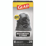 Glad® BAG,GLAD,TRSH,DS,30GAL,BK 78966