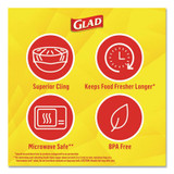 Glad® WRAP,FOOD,CLING,200FT,YL 00020 USS-CLO00020CT