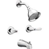 Moen Adler 2-Handle Lever Tub and Shower Faucet, Chrome 82602