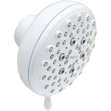 Moen Banbury 5-Spray 1.75 GPM Water Saver Fixed Shower Head, White 23045W