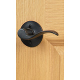 Schlage Aged Bronze Entry Door Handleset with Accent Lever F60GCAM716ACC 227230