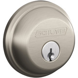 Schlage B-Series Satin Nickel Double Cylinder Deadbolt B62NG619 220380