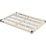 Nexel Nexelite&reg; Vented Plastic Mat Shelf 30""W x 21""D