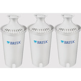 Brita Pitcher Water Filter Cartridge (3-Pack) 35503 621498