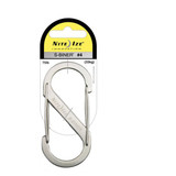Nite Ize Double Carabiner, SS, 75 lb Limit SB4-03-11