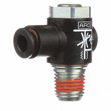 Aro Cylinder Port Flow Control ,Elbow,1/4" 119309-250