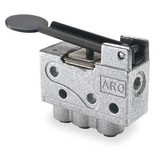 Aro Manual AirControl,3-Way,2-Position,5/32" 201-2-C