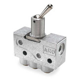 Aro Manual AirControl,3-Way,2-Position,5/32" 223-2-C