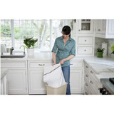 Glad Trash Bag,13 gal.,White,PK100 70427