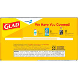 Glad Trash Bag,13 gal.,White,PK100 70427