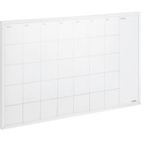 Global Industrial Steel Cubicle Calendar Whiteboard Monthly 24""W x 14""H