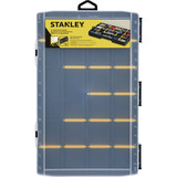 Stanley Black/Yellow Plastic 22-Compartment Tool Organizer STST14114