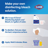 Clorox 117 Oz. Concentrated Splash-Less Liquid Bleach 32411 Pack of 3 613840