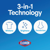 Clorox 117 Oz. Concentrated Splash-Less Liquid Bleach 32411 Pack of 3 613840