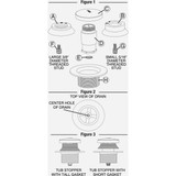 Danco 2 In. Universal Touch-Toe Bathtub Drain Stopper in Chrome 80811 415933