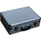 Aluminum Tool Case - 18"" x 14"" x 6"" No Foam With Dividers and Panels