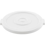 Global Industrial Plastic Trash Can Lid - 20 Gallon White