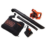 Black & Decker 120 MPH 90 CFM 40V Lithium Ion Cordless Blower-Vacuum LSWV36 701531