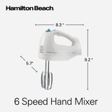 Hamilton Beach 6-Speed Hand Mixer 62689G 650170