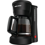Black & Decker 5 Cup Black Coffee Maker CM0700B