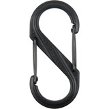 Nite Ize S-Biner Size 4 25 Lb. Capacity Black S-Clip Key Ring SBP4-03-01BG