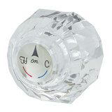 Danco Acrylic Delta Single Replacement Clear Faucet Handle 80967