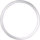 Danco 1-1/2 In. x 1-3/4 In. Clear/White Polyethylene Slip Joint Washer Pack of 5